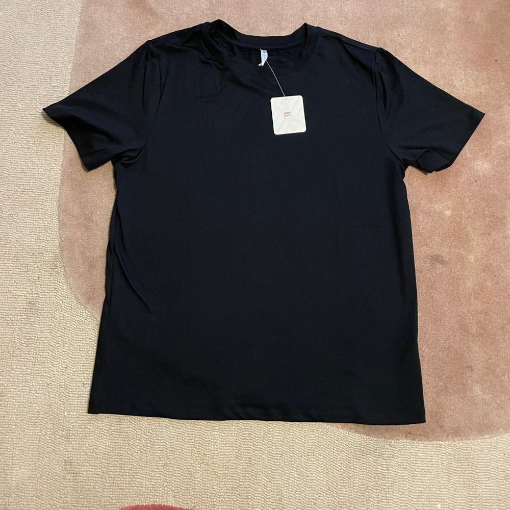 Fabletics Black Workout Tee